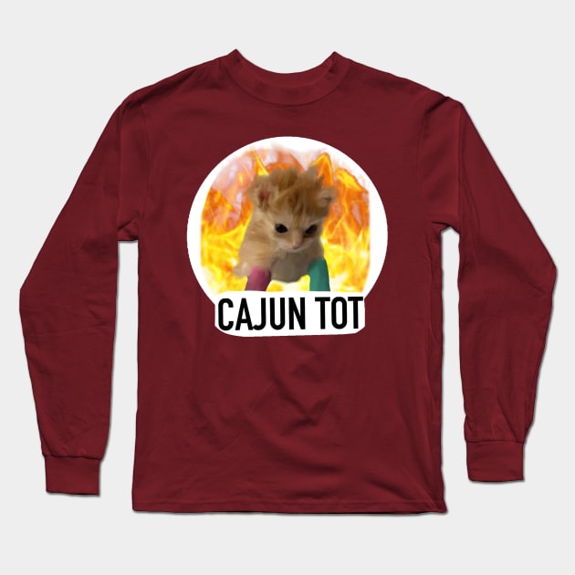 Tater Tot (Cajun Tot) Long Sleeve T-Shirt by HeartonSleeves